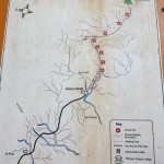 Map of Tahan Trek