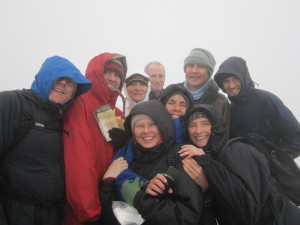 Happy Campers- Climb Mount Snowdon Event Aug 2011