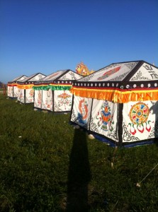 Tibetan style tents